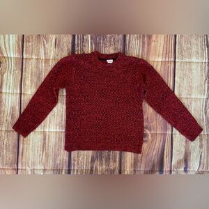 American Sweetheart Women's Long Sleeve Pullover Red & Black Sweater Size: M